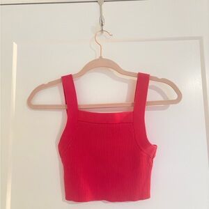 Floern’s Pink Ribbed Women's Top